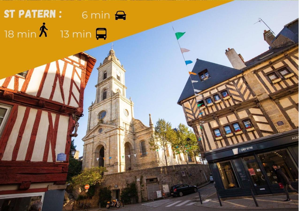 La Pause De Merimee - Jardin - Parking Vannes Kültér fotó